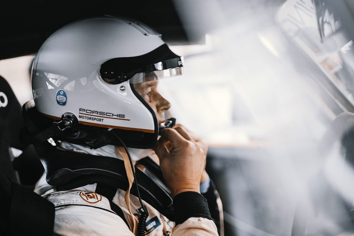 No more posing — time to switch on, focus in, and mentally prepare for what lies ahead on track.