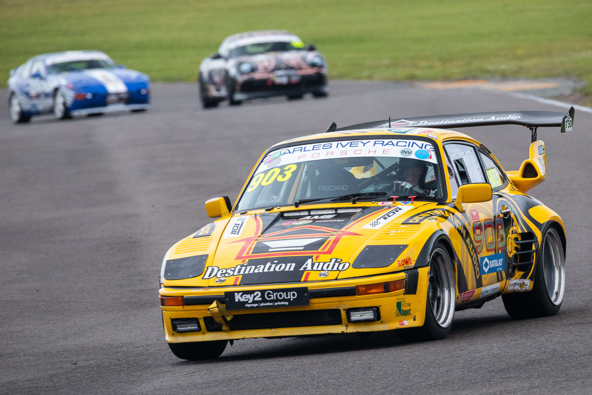VANHAUEN RACING at Anglesey 2025 - The 903 in full flight during qualifying, adapting to the unfamiliar circuit configuration.