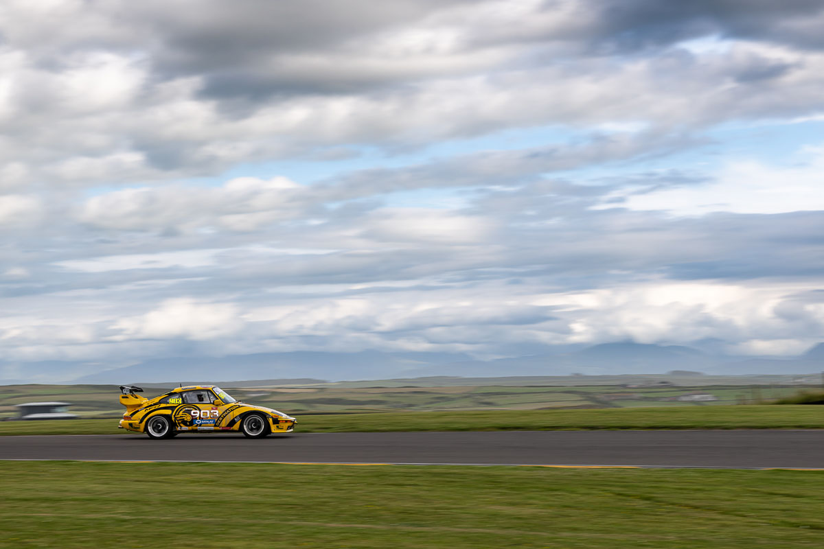 VANHAUEN RACING at Anglesey 2025 - Close racing action demonstrating the technical challenges of the Coastal circuit layout.