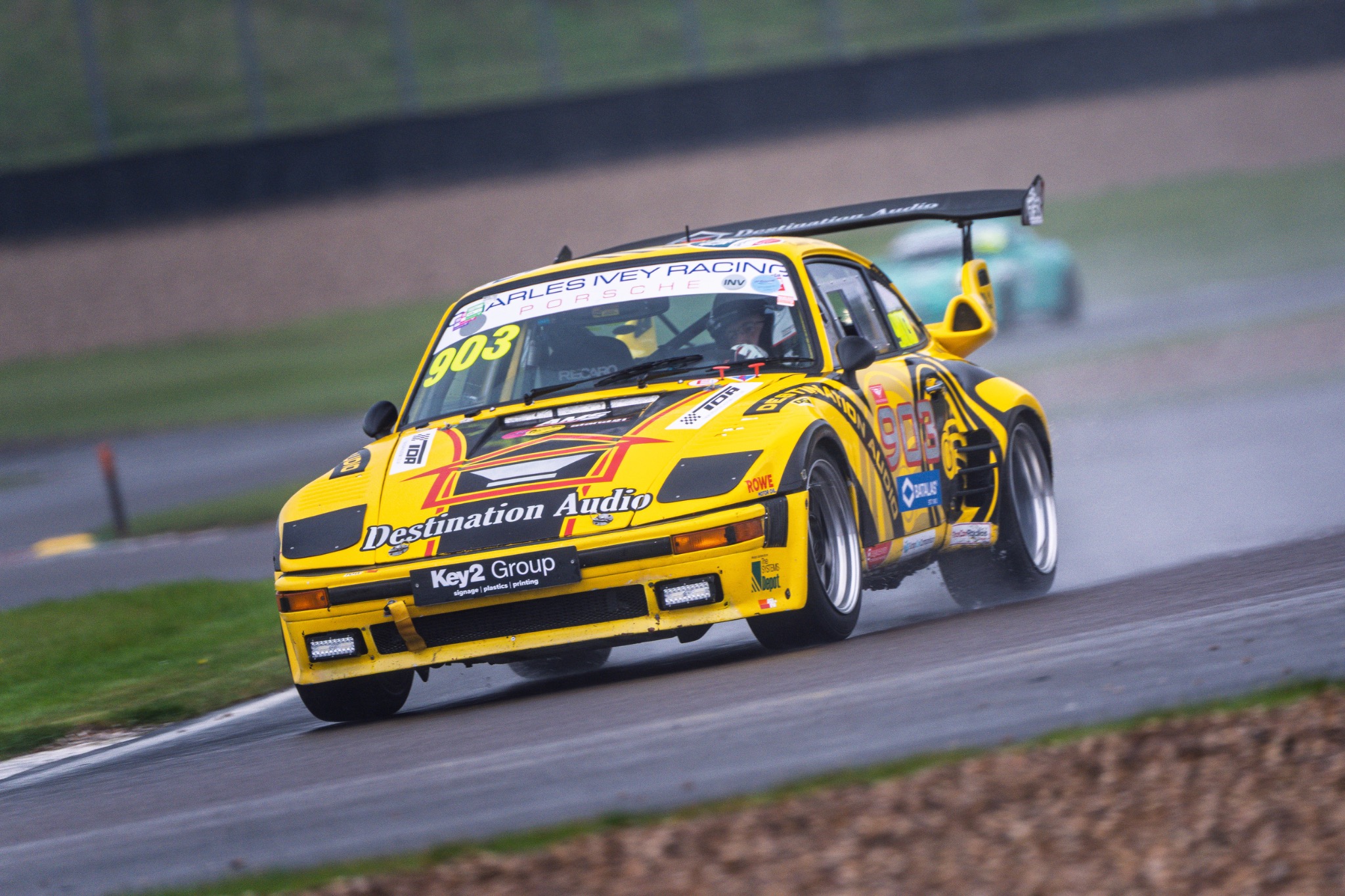 VANHAUEN RACING at Donington Park 2025 - The season opener with record-breaking 38-car grid under challenging wet conditions.