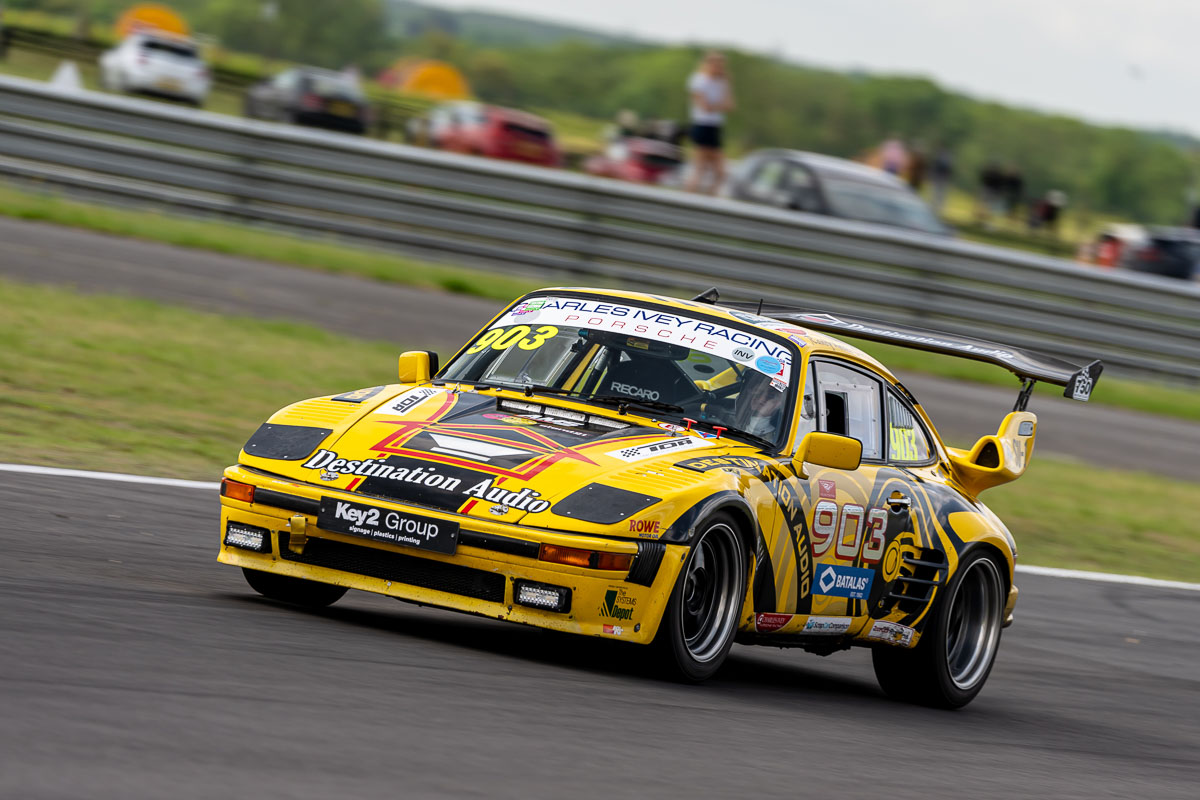 VANHAUEN RACING at Snetterton 300 2025 - Mixed grip levels from a sudden shower before the second sprint adding extra challenge.